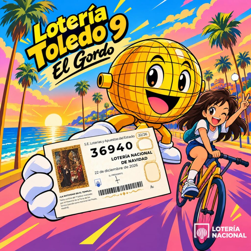 Lotería toledo 9 El Gordo ¿ Y si cae aquí?